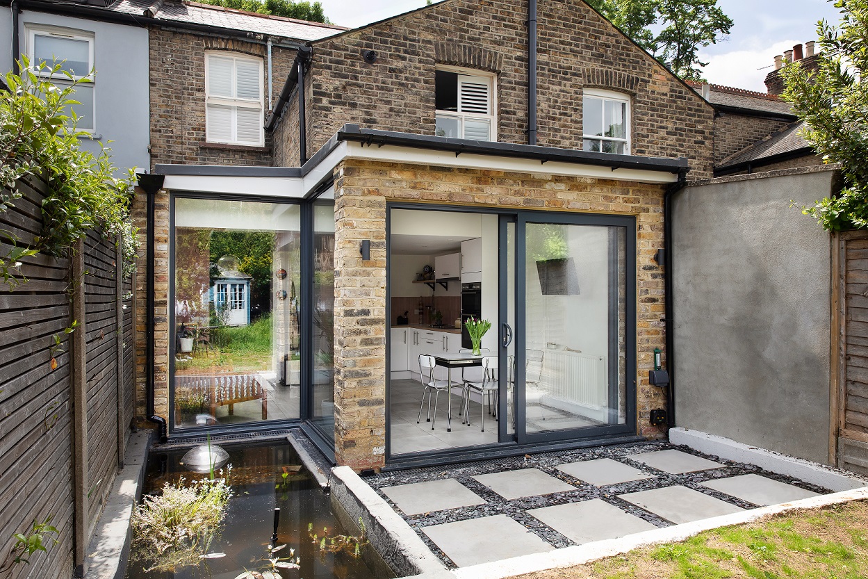Flat roof outdoor